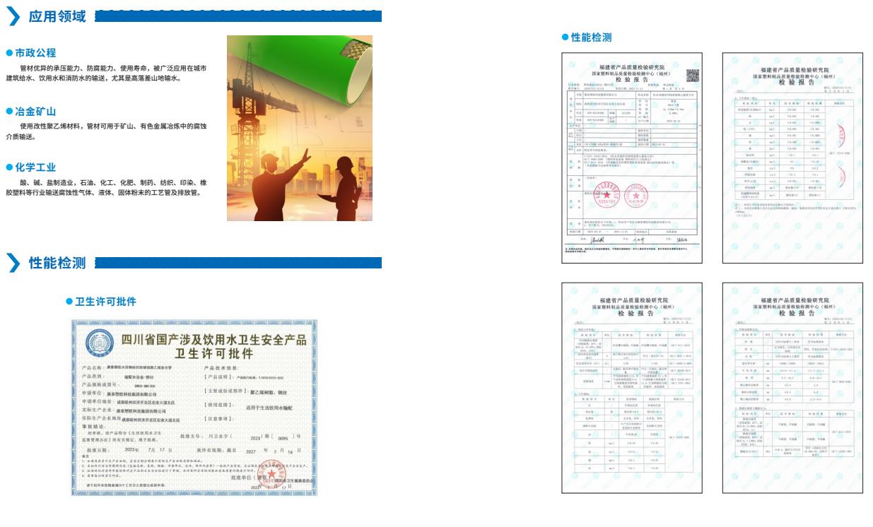 給??鋼絲織繞增強聚乙烯復(fù)合管(WRCP型)